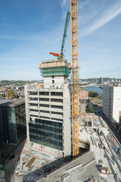 tour des finances à Liège